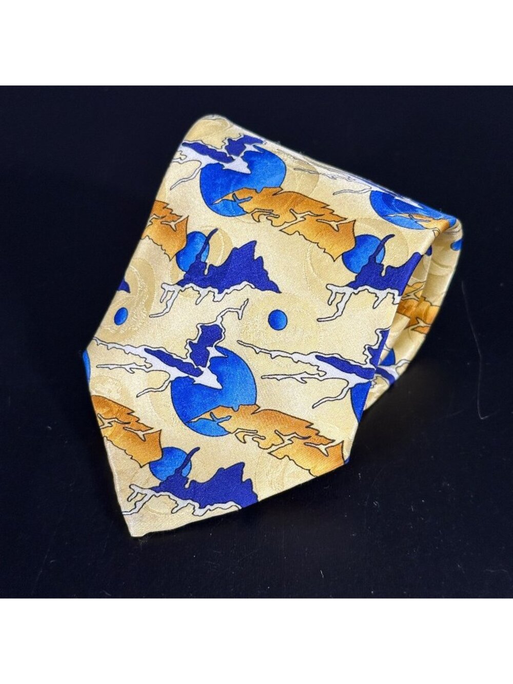 Vintage 90s Grateful Dead MARS HOTEL Second Set Silk Necktie Jerry Garcia